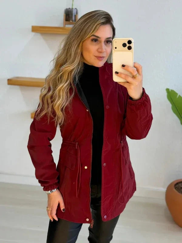Parka Dupla Face Impermeável - 2 Looks em 1